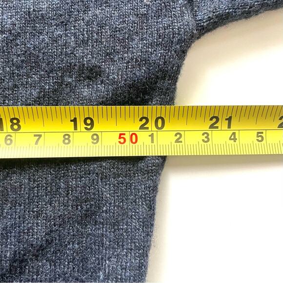 Madewell Colorblock Yoke Pullover Sweater Merino Wool & Alpaca Blend - Picture 6 of 10